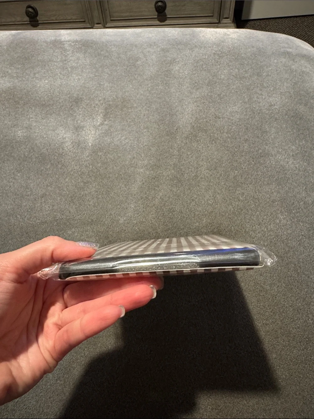 NWT Left On Read Kindle Paperwhite 11th Gen Case in Striped Brown